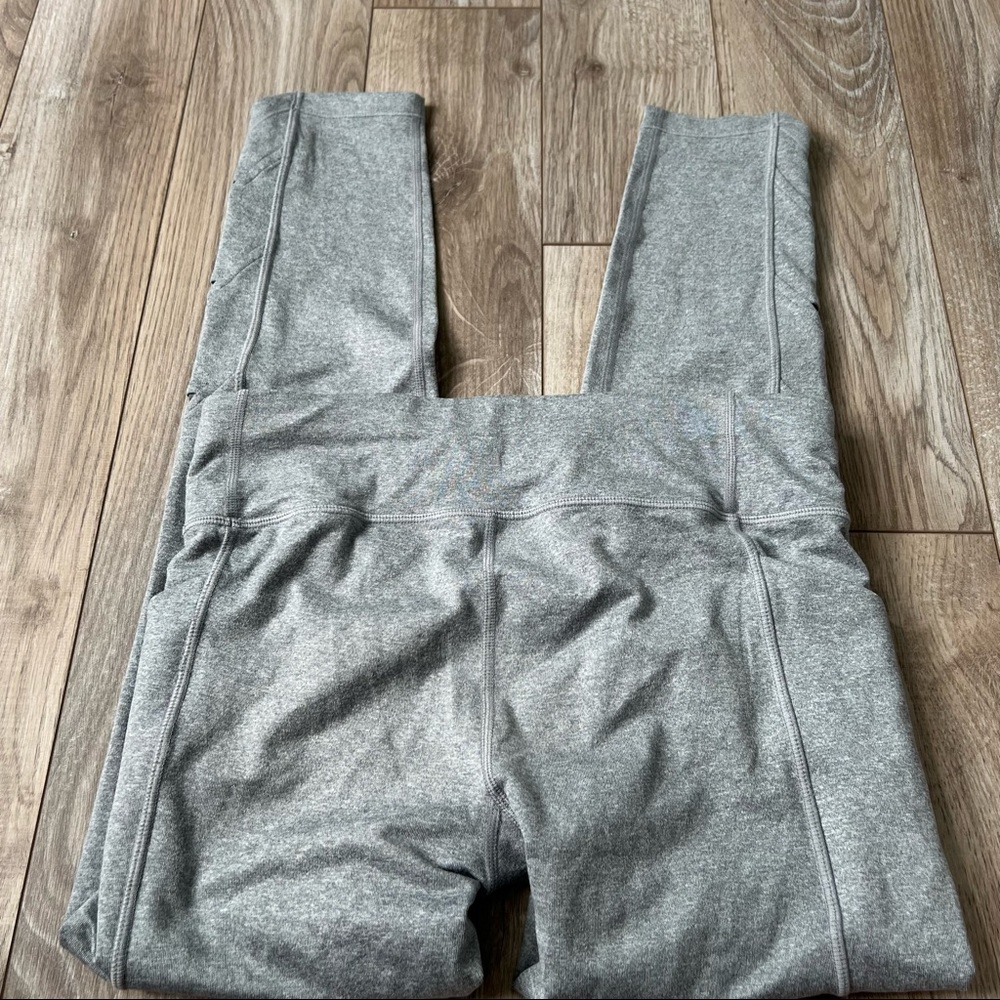 Athleta Girl Fold You So Tight gray leggings XXL 16 - Picture 5 of 8